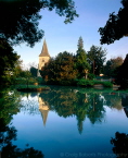 Holybourne Church and pond